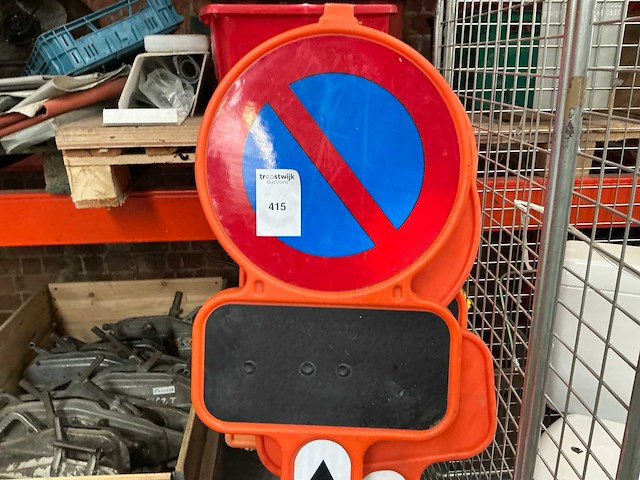 Kunststof parkeerverbod borden (5x) - afbeelding 3 van  7