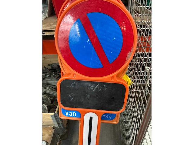 Kunststof parkeerverbod borden (5x) - afbeelding 5 van  7