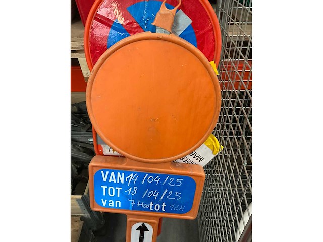 Kunststof parkeerverbod borden (5x) - afbeelding 6 van  7