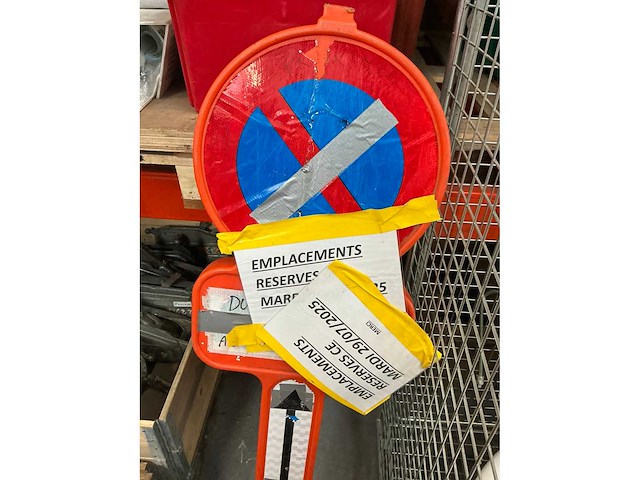 Kunststof parkeerverbod borden (5x) - afbeelding 7 van  7