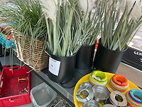 Kunststof planten (4x) - afbeelding 1 van  3