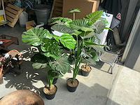 Kunststof planten (5x) - afbeelding 1 van  2