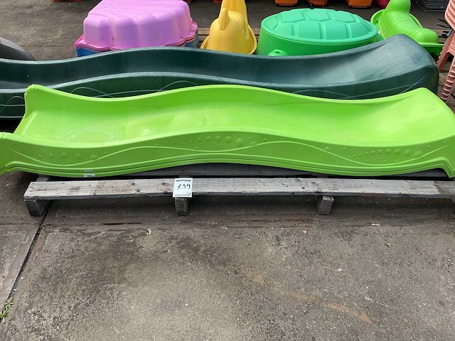 Kunststof speeltoestel-schuifaf (3x) - afbeelding 2 van  3