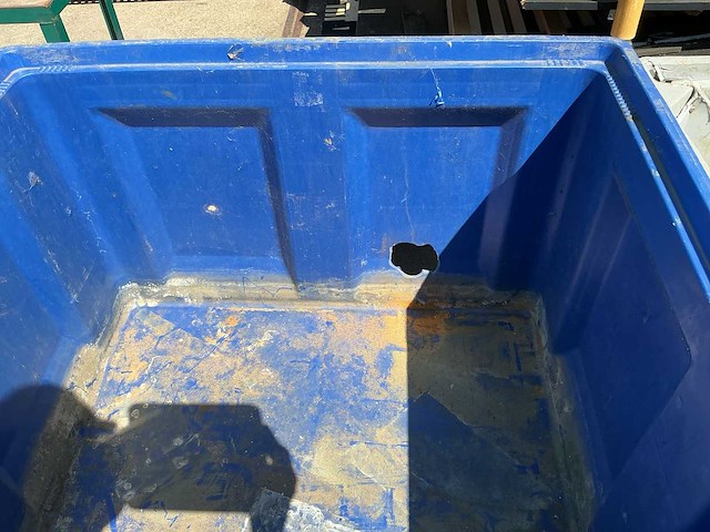 Kunststof stapelcontainer (2x) - afbeelding 2 van  3