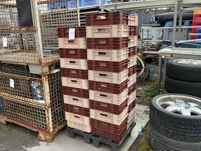 Kunststof stapelkratten (20x) - afbeelding 1 van  1
