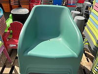 Kunststof tuinstoelen (4x) - afbeelding 3 van  3