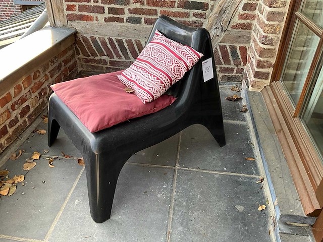 Kunststof zetel (2x) - afbeelding 1 van  4