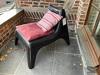 Kunststof zetel (2x)