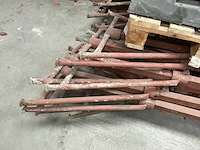 Kunststoffen bouwhekvoet (11x) + steunen (7x) - afbeelding 5 van  8