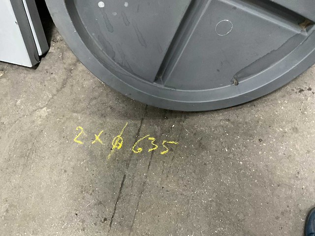 Kunststoffen deksels/afsluiters kessel (2x) - afbeelding 6 van  6