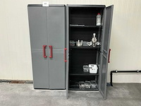 Kunststoffen opbergkast (2x) - afbeelding 3 van  4