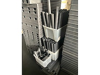 Kunststoffen opbergrekken (9x) - afbeelding 3 van  11