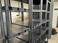 Kunststoffen opbergrekken (9x) - afbeelding 6 van  11