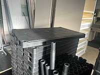 Kunststoffen opbergrekken (9x) - afbeelding 8 van  11