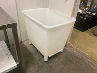 Kunststoffen opslagbakken (4x) - afbeelding 1 van  9