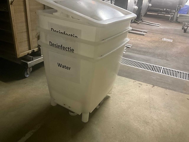 Kunststoffen opslagbakken (4x) - afbeelding 4 van  9