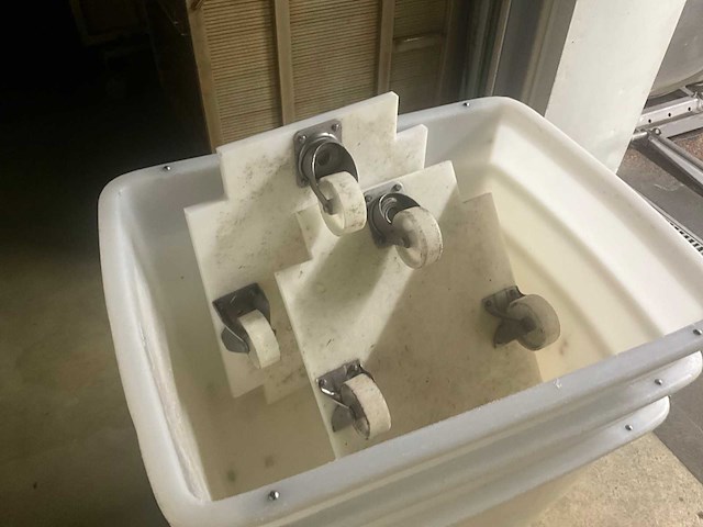 Kunststoffen opslagbakken (4x) - afbeelding 7 van  9