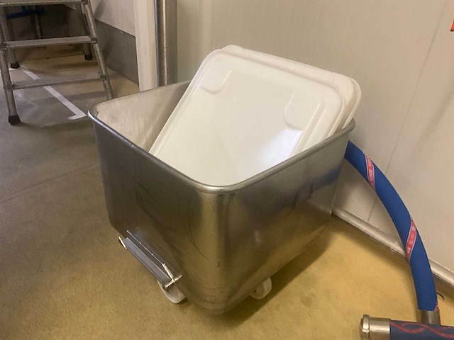 Kunststoffen opslagbakken (4x) - afbeelding 8 van  9