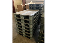 Kunststoffen paletten/pallets corman (37x) - afbeelding 6 van  7