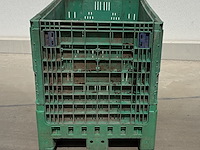 Kunststoffen plooibox groen 1200x800x950mm - afbeelding 4 van  7