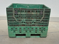 Kunststoffen plooibox groen 1200x800x950mm - afbeelding 1 van  7