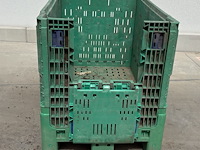 Kunststoffen plooibox groen 1200x800x950mm - afbeelding 6 van  7
