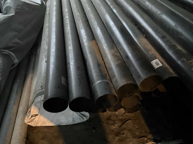 Kunststoffen profielbuizen/ronde kokers (25x) - afbeelding 1 van  4