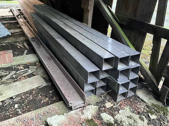 Kunststoffen profielbuizen/vierkante kokers (15x) - afbeelding 1 van  8