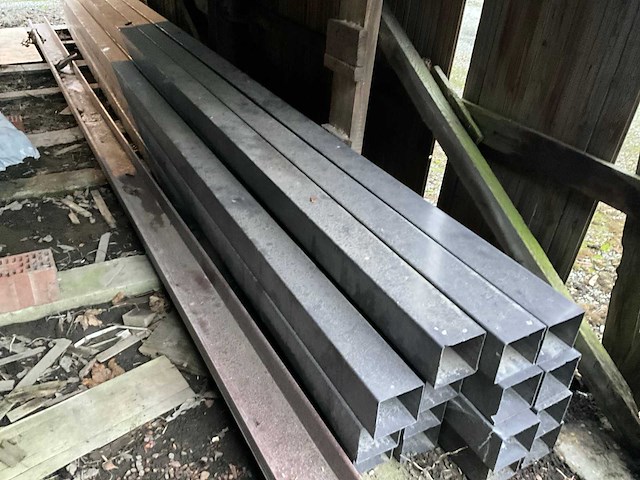 Kunststoffen profielbuizen/vierkante kokers (15x) - afbeelding 2 van  8