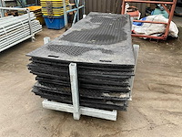 Kunststoffen rijplaten/vloerplaten 3x1 meter (40x) - afbeelding 5 van  11