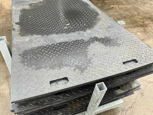 Kunststoffen rijplaten/vloerplaten 3x1 meter (40x) - afbeelding 6 van  11