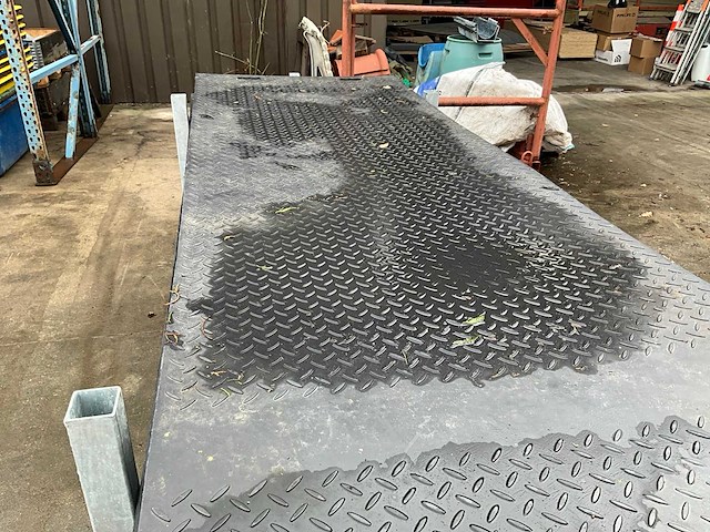 Kunststoffen rijplaten/vloerplaten 3x1 meter (40x) - afbeelding 7 van  11