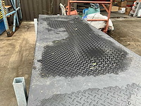 Kunststoffen rijplaten/vloerplaten 3x1 meter (40x) - afbeelding 7 van  11
