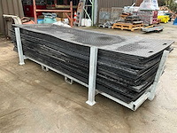 Kunststoffen rijplaten/vloerplaten 3x1 meter (40x) - afbeelding 10 van  11