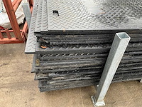 Kunststoffen rijplaten/vloerplaten 3x1 meter (40x) - afbeelding 11 van  11