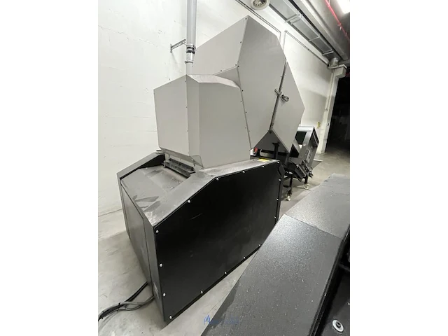 Kunststofgranulator rapid g500-60kub met transportband en metaaldetector - afbeelding 3 van  51