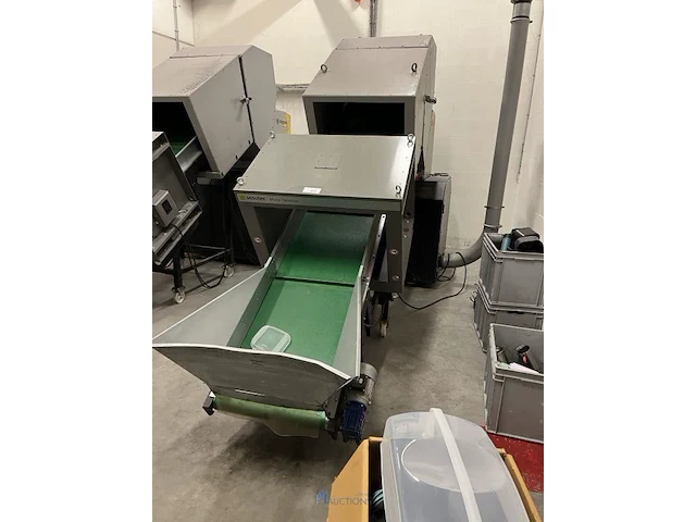 Kunststofgranulator rapid g500-60kub met transportband en metaaldetector - afbeelding 6 van  51