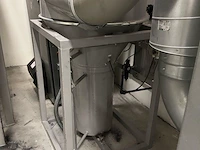 Kunststofgranulator rapid g500-60kub met transportband en metaaldetector - afbeelding 26 van  51