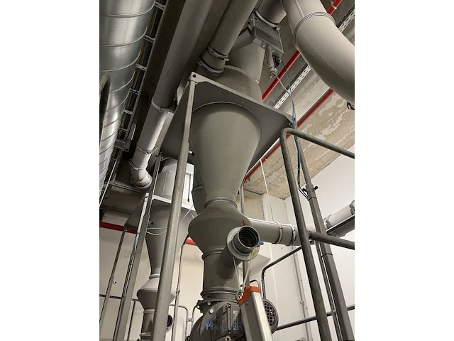 Kunststofgranulator rapid g500-60kub met transportband en metaaldetector - afbeelding 21 van  52