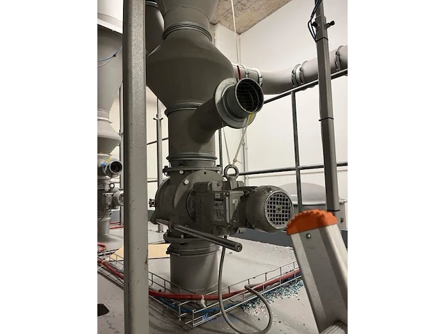 Kunststofgranulator rapid g500-60kub met transportband en metaaldetector - afbeelding 22 van  52