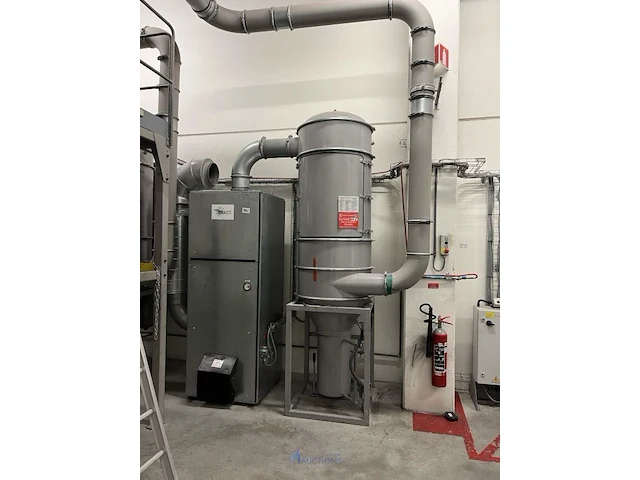 Kunststofgranulator rapid g500-60kub met transportband en metaaldetector - afbeelding 12 van  52