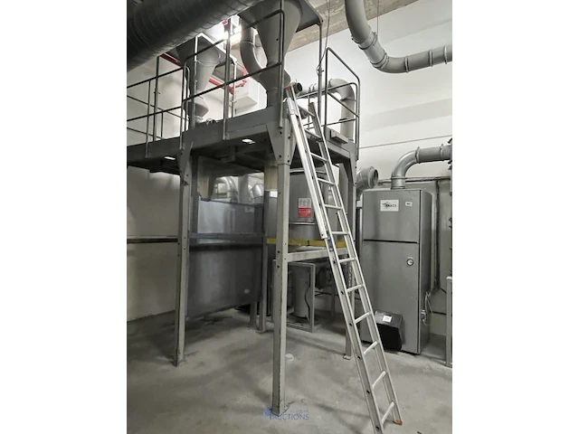 Kunststofgranulator rapid g500-60kub met transportband en metaaldetector - afbeelding 48 van  52