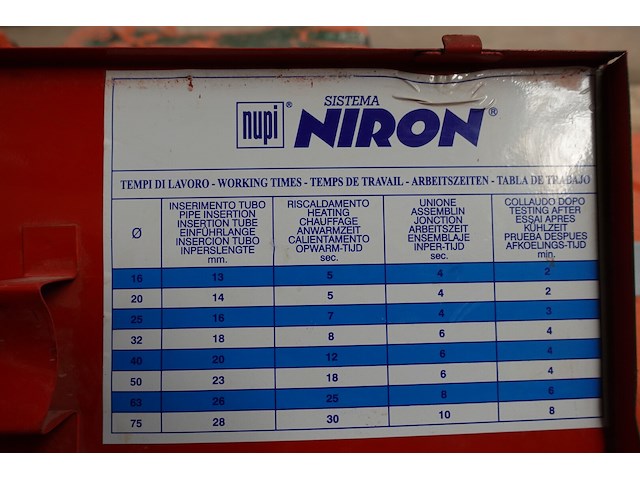 Kunststoflasser nupi - afbeelding 4 van  4