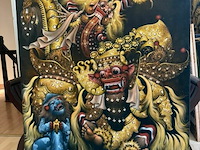 Kunstwerk batik - afbeelding 1 van  5