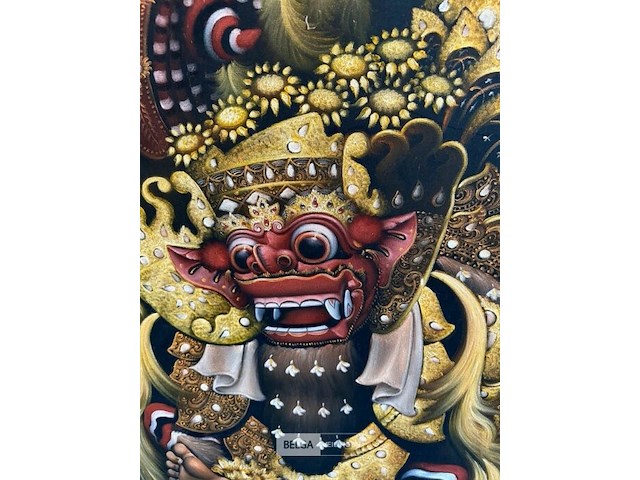 Kunstwerk batik - afbeelding 2 van  5