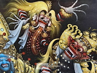 Kunstwerk batik - afbeelding 3 van  5