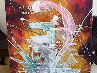 Kunstwerk batik - afbeelding 1 van  3