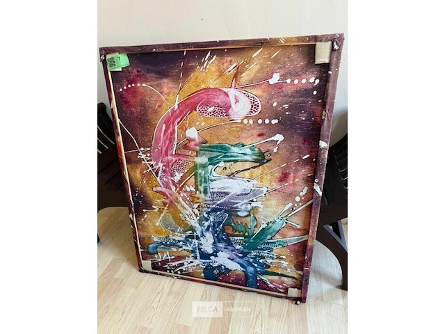 Kunstwerk batik - afbeelding 3 van  3