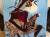 Kunstwerk batik - afbeelding 1 van  3