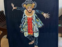 Kunstwerk batik - afbeelding 1 van  3